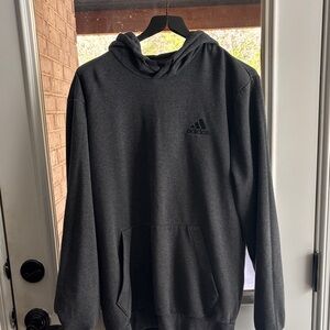 Adidas Men's Charcoal Hoodie